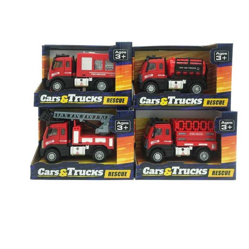 Спецтехніка 998-62 F (96/2) 4 види, інерція, підсвічування, звуки, рухомі елементи, в коробці, ВИДАЄТЬСЯ ТІЛЬКИ МІКС ВИДІВ