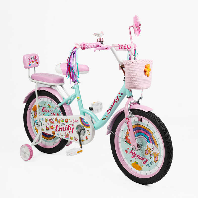 Велосипед 18" дюймів 2-х колісний "Corso" Emily ML-40215  