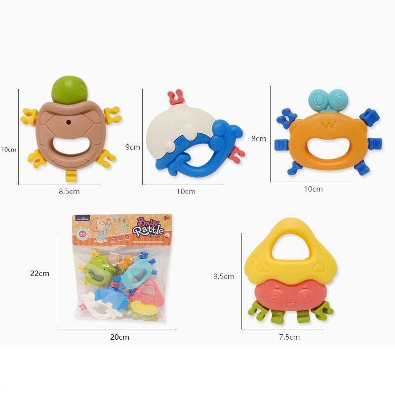 Набір брязкалець KD 225-141 (240/2) в пакеті