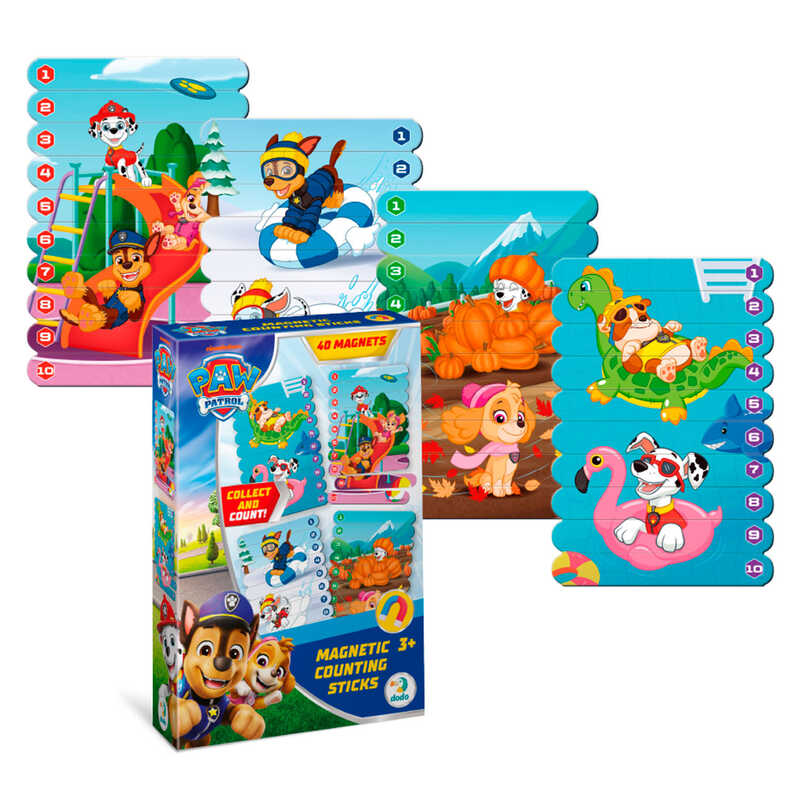 гр Магнітні палички для рахування "Сезони" 200655 (24) "DoDo", 40 магнітних елементів, в коробці