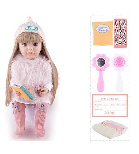 Інтерактивна лялька TK 1407-82 (9) "WToys", в коробці