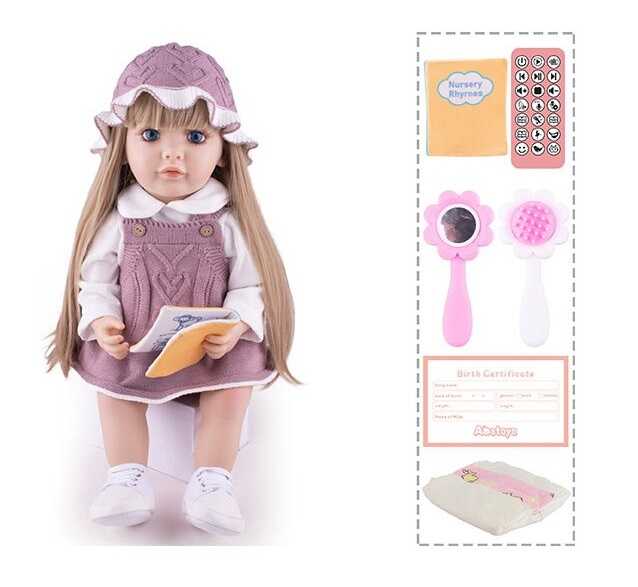 Інтерактивна лялька TK 3636-92 (9) "WToys", в коробці