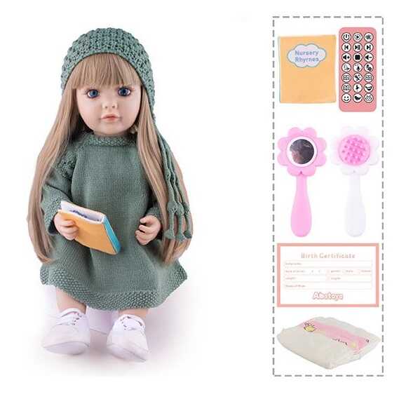 Інтерактивна лялька TK 9768-35 (9) "WToys", в коробці