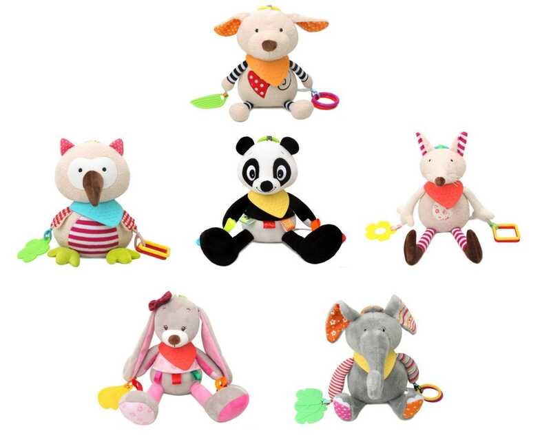 Брязкальце C 75306 (120) “Тваринка”, прорізувач, мелодія вітру, кріплення, в пакеті, ВИДАЄТЬСЯ ТІЛЬКИ МІКС ВИДІВ