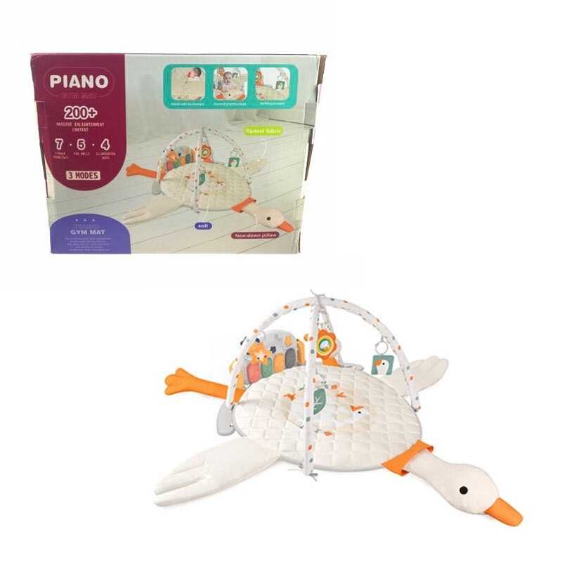 Музичний килимок HX 9172 A (4) підсвічування, ноти, мелодії, текстильні підвіски, брязкальця, дуги, в коробці