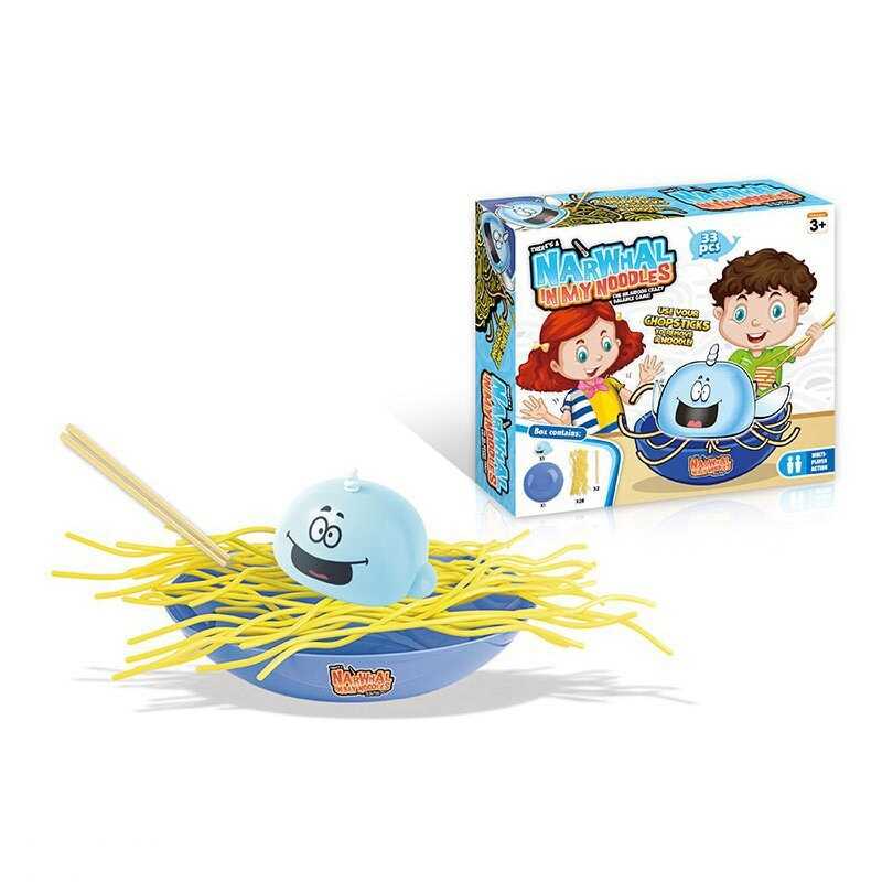 Розважальна гра 5064 (12) миска, фігурка, лапша, палички, в коробці