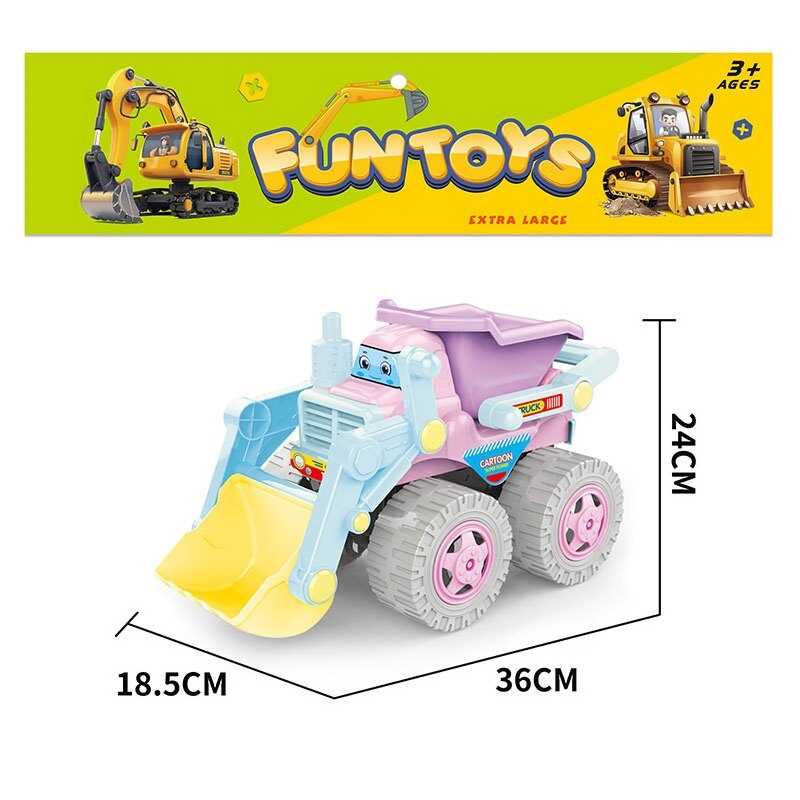 Спецтехніка 8201 (24/2) 36х18,5х24 см, рухомі елементи, в пакеті