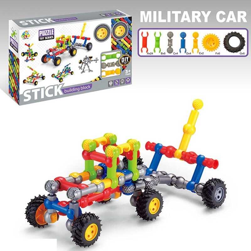 Конструктор SY 8817 (36/2) шарнірний, 52 елементи, гумові шини, діаметр коліс 5 см, в коробці