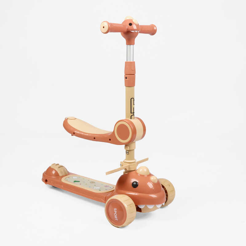 Самокат триколісний з сидінням DL-145-12  