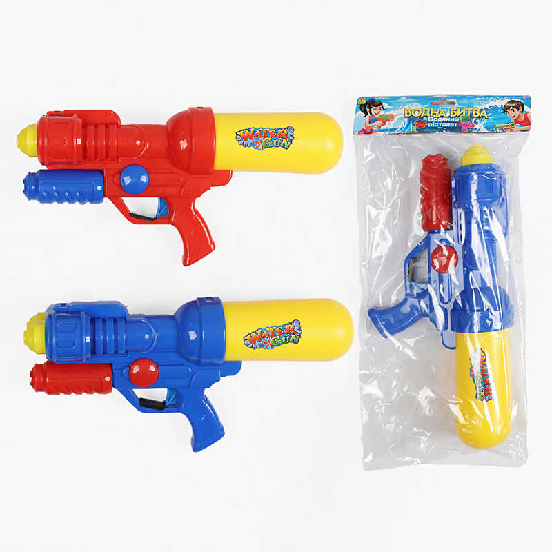 Водний пістолет TK 7717/024 (96/2) "TK Group" 2 види,  розмір: 34х6х15 см, помповий механізм, в пакеті, ВИДАЄТЬСЯ МІКС 