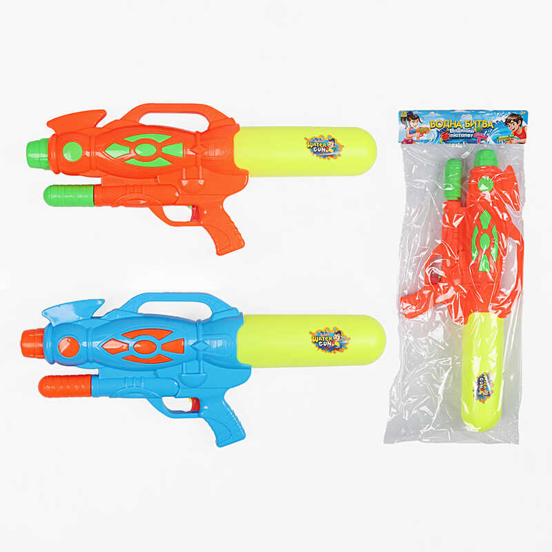 Водний пістолет TK 6089/63 (48/2) "TK Group", 2 види, помповий механізм, в пакеті, ВИДАЄТЬСЯ МІКС