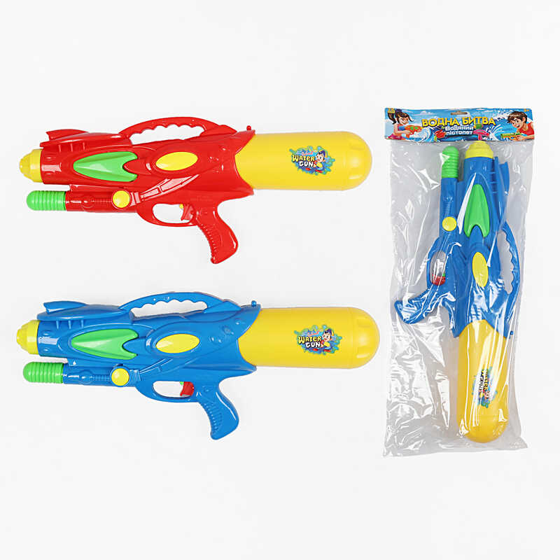 Водний пістолет TK 6773/47 (48/2) "TK Group", 2 види, помповий механізм, в пакеті, ВИДАЄТЬСЯ МІКС 