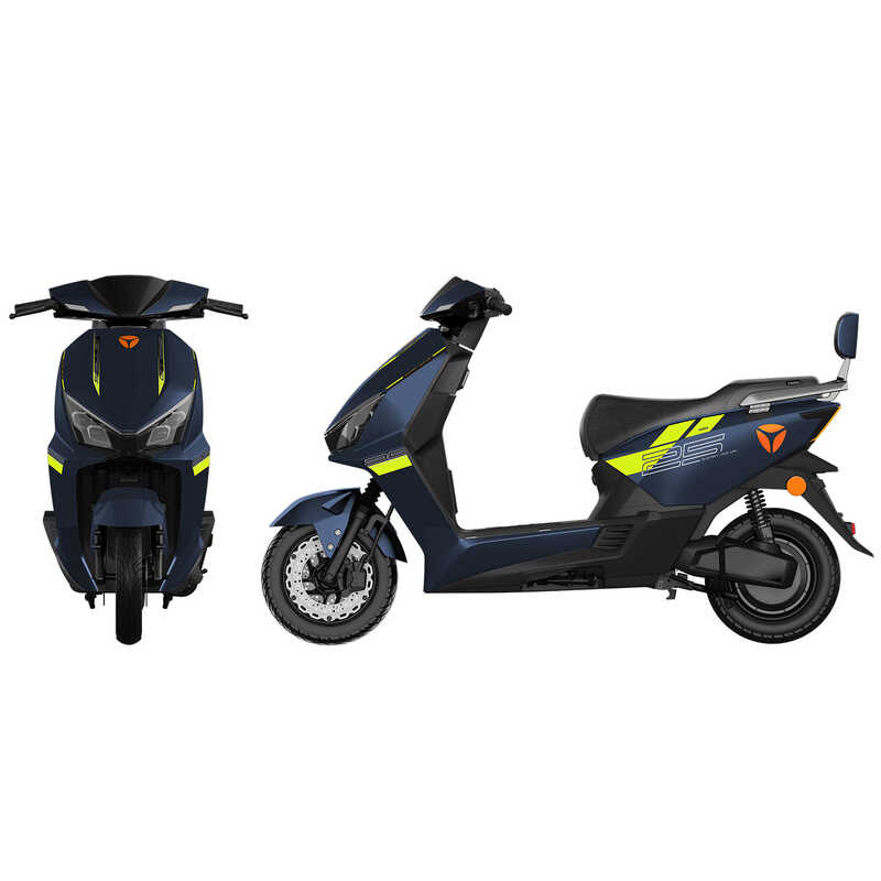 Електричний мопед Yadea GT25/001 (1) двигун 1400W, акумулятор графеновий 72V/23Ah, в коробці