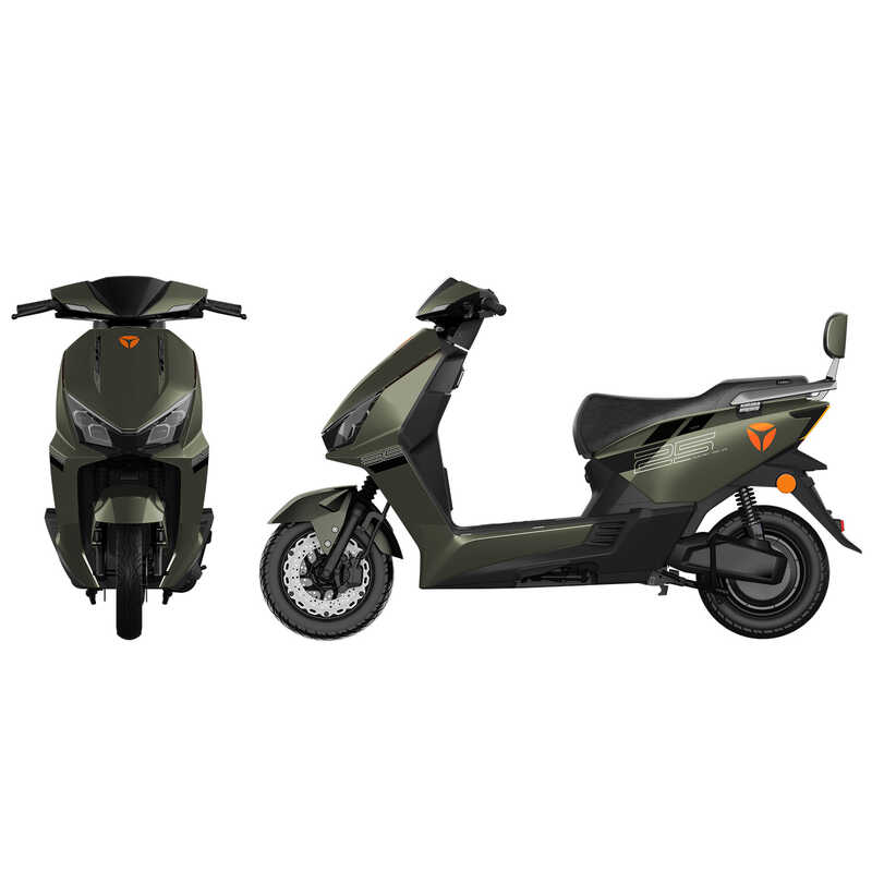 Електричний мопед Yadea GT25/049 (1) двигун 1400W, акумулятор графеновий 72V/23Ah, в коробці