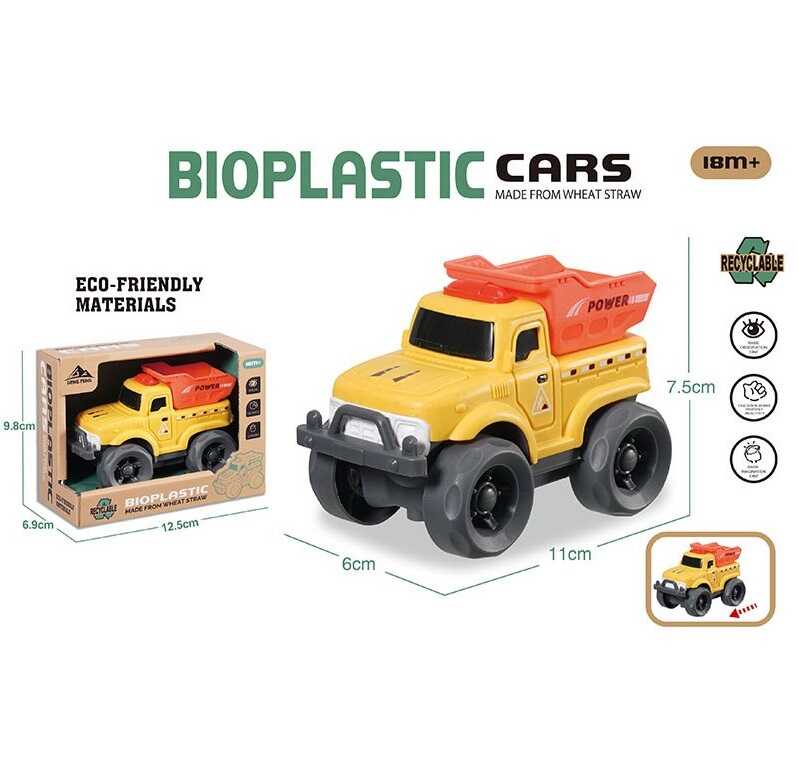 Машинка 933-904 M (240/2) 11х6х7,5 см, біопластик, в коробці