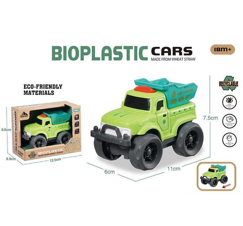 Машинка 933-902 M (240/2) 11х6х7,5 см, біопластик, в коробці