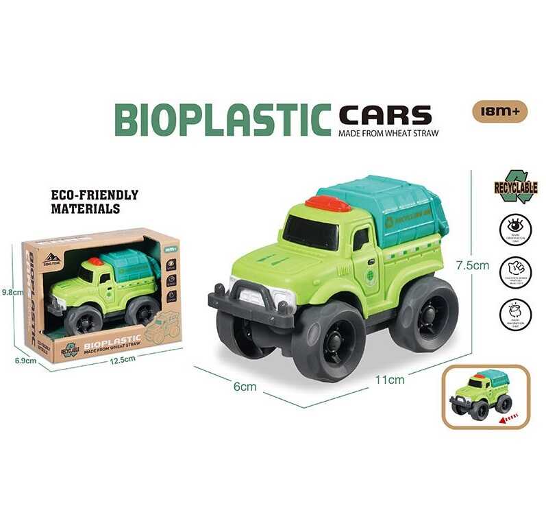 Машинка 933-901 M (240/2) 11х6х7,5 см, біопластик, в коробці