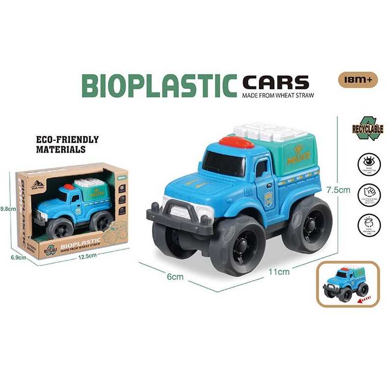 Машинка 933-908 M (240/2) 11х6х7,5 см, біопластик, в коробці