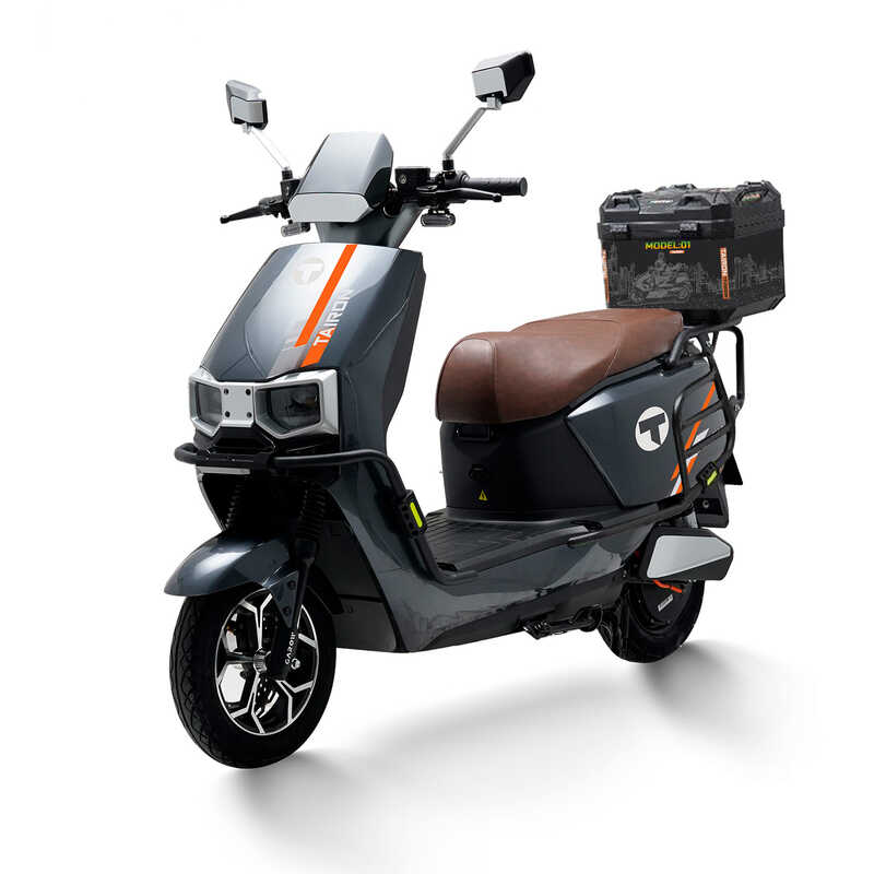 Електричний мопед Tairon TF-497009 (1) двигун 2000W, акумулятор графеновий 72V/38Ah, функція рекуперації, кофер, в коробці 