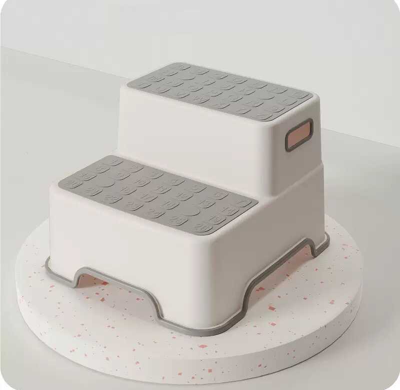 гр Сходинки дитячі Bimbo 2005-88 (20) колір Сірий, антиковзкі накладки, в пакеті 