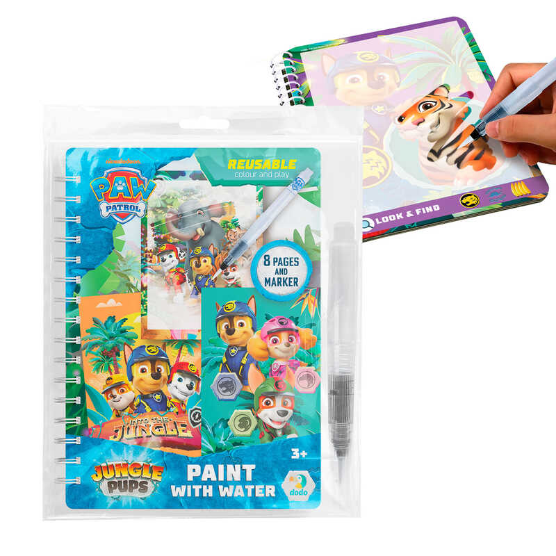 гр Водні розмальовки "Джунглі" 200630 (30) "DoDo" в коробці