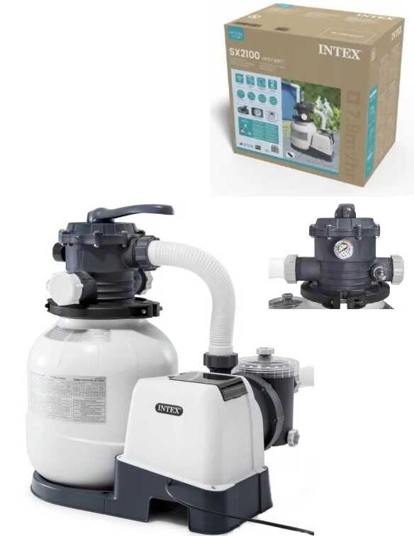 Intex Пісочний фільтр-насос 26656 (1) 7 900 л\год, 23 кг, з WiFi
