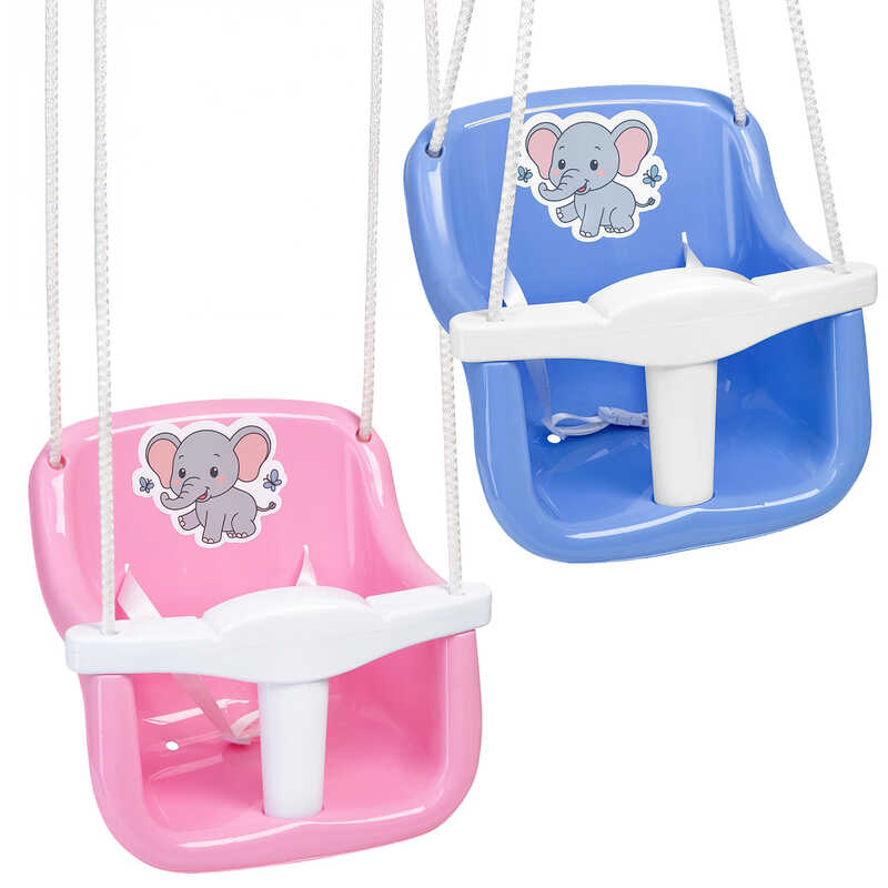 гр Гойдалка №7  "Веселий малюк"  7007 (8) "Bamsic", розмір сидіння: 36*32*40 см