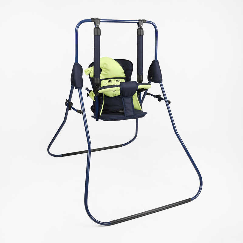 гр Гойдалка підлогова "Алінка" 2010199 (1) синій з салатовим 