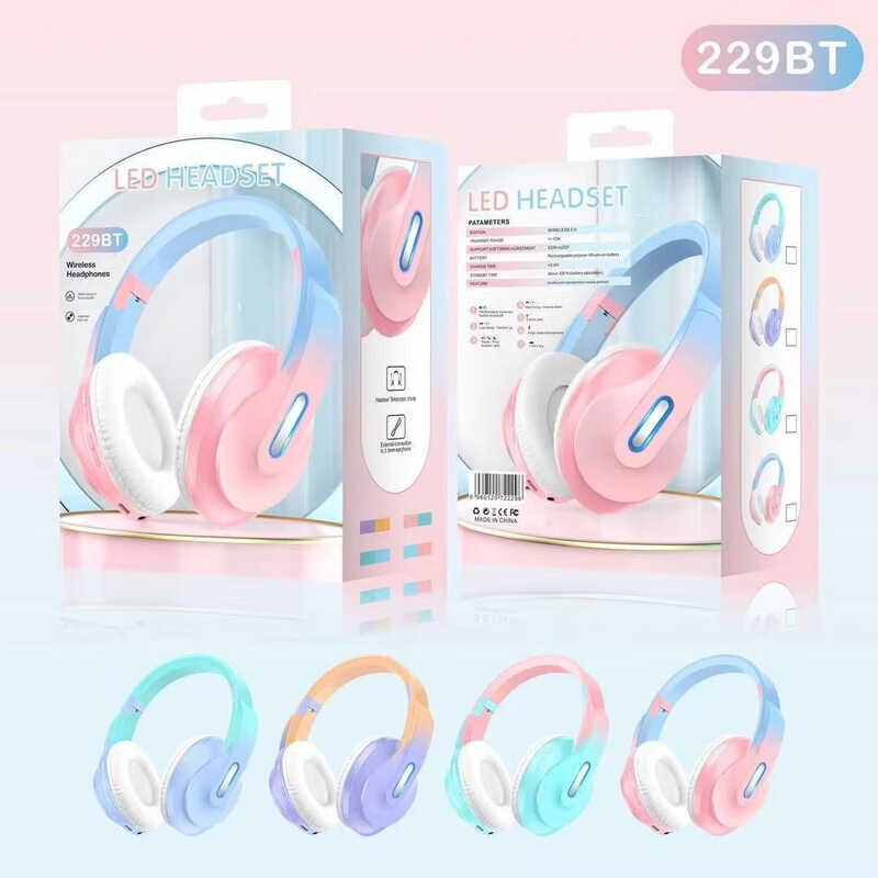 Навушники C 76221 (80) 4 види, бездротові, USB Type-C кабель, мікрофон, Bluetooth, в коробці, ВИДАЄТЬСЯ ТІЛЬКИ МІКС ВИДІВ