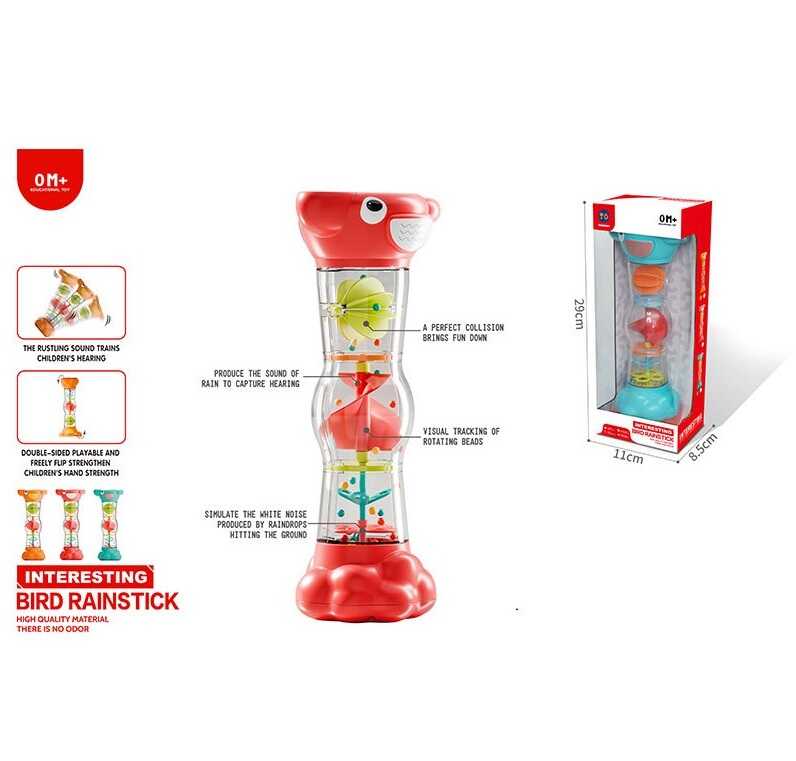 Брязкальце RT 603 A-6 (72) “Пташка”, висота 24 см, рухомі елементи всередині, в коробці