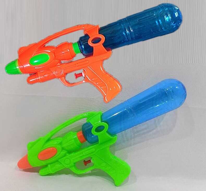Водний пістолет 1639 A (240/2) 2 види, розмір: 31х4х14 см, знімний балон, механічний принцип,  в пакеті, ВИДАЄТЬСЯ МІКС 