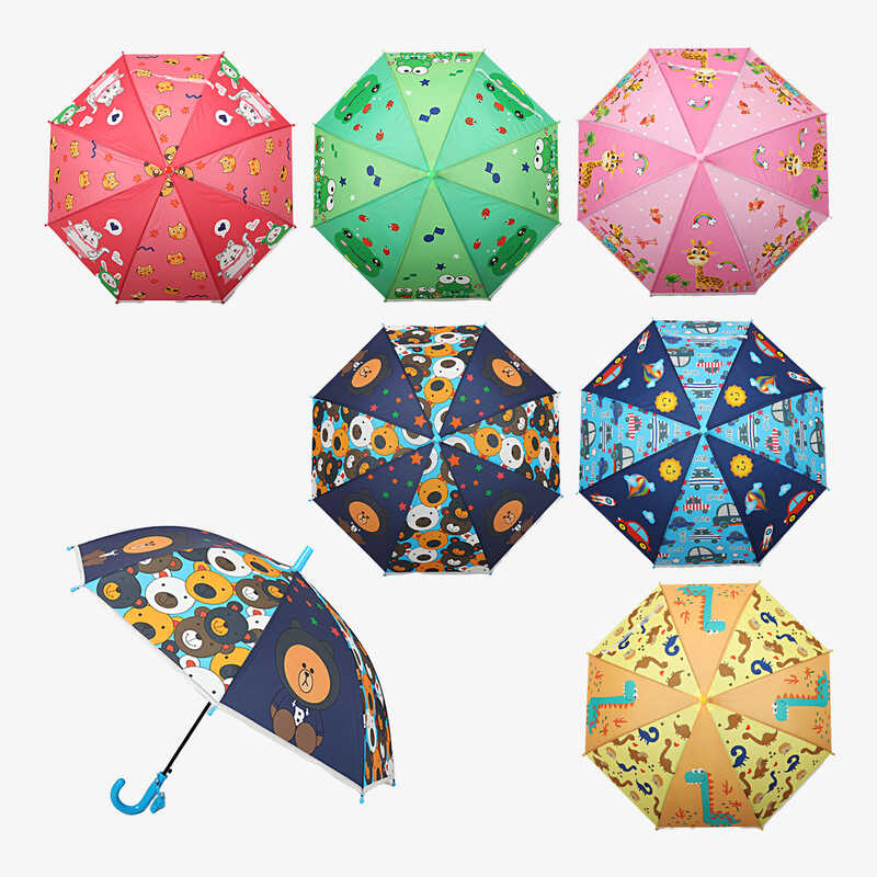 Парасолька С 76413 (60) 6 видів, напівавтомат, d = 84 см, довжина 66 см, 8 спиць, свисток, в пакеті, ВИДАЄТЬСЯ МІКС ВИДІВ