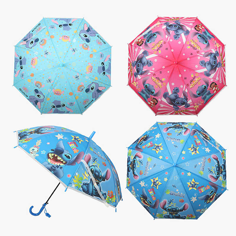 Парасолька С 76415 (60) 3 види, напівавтомат, d = 84 см, довжина 66 см, 8 спиць, свисток, в пакеті, ВИДАЄТЬСЯ МІКС ВИДІВ 