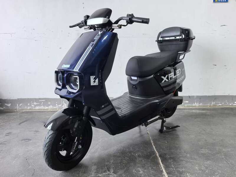 Електричний мопед Corso Flex FL-384117-1 (1) + 1 ЯЩИК АКУМ, двигун 1800W, акумулятор графеновий 72V/35Ah, в коробці