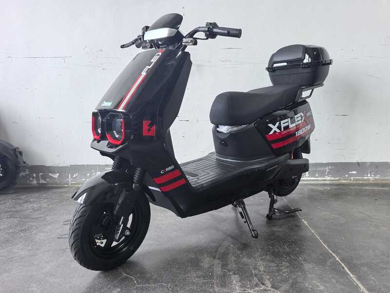 Електричний мопед Corso Flex FL-239072-1 (1) + 1 ЯЩИК АКУМ, двигун 1800W, акумулятор графеновий 72V/35Ah, в коробці