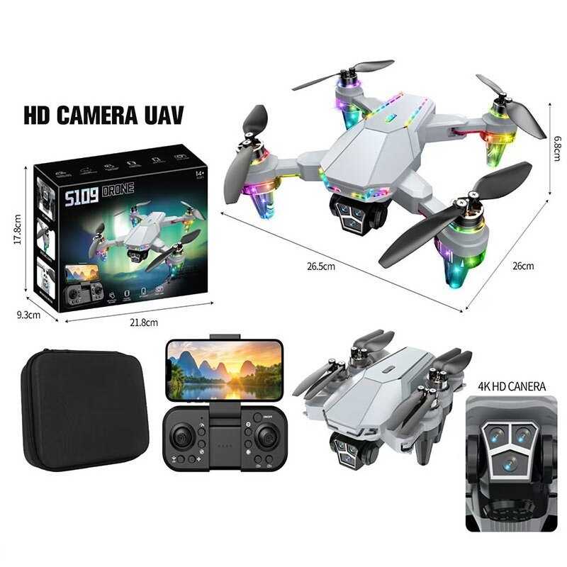 Квадрокоптер на радіокеруванні S 109 DRONE (36) в коробці