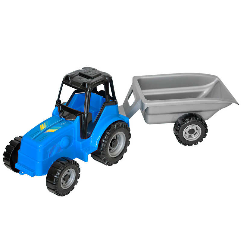 гр Трактор "Фермер" з причепом 40093 (8) "Tigres", довжина 57 см, в сітці