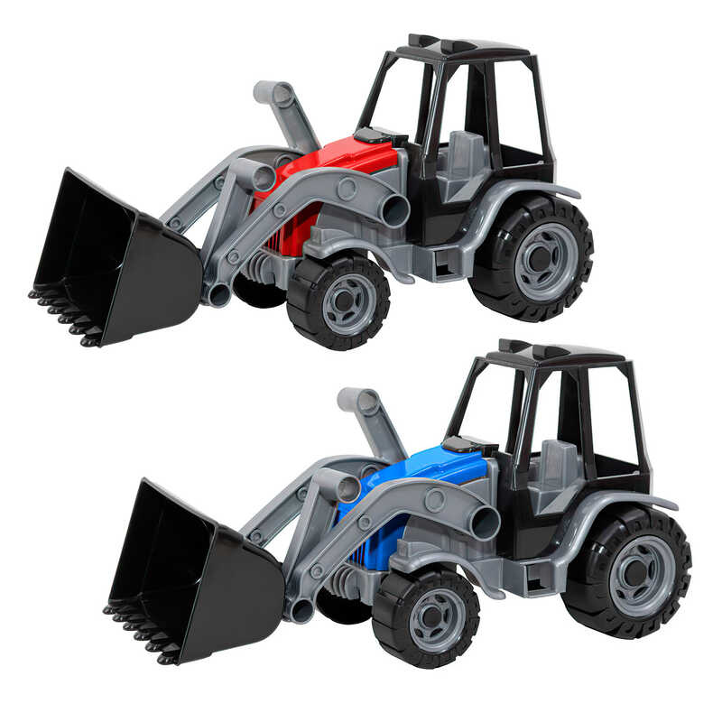 гр Трактор "Мастер" з ковшем 40096 (8) "Tigres", 2 кольори, довжина 38,5 см