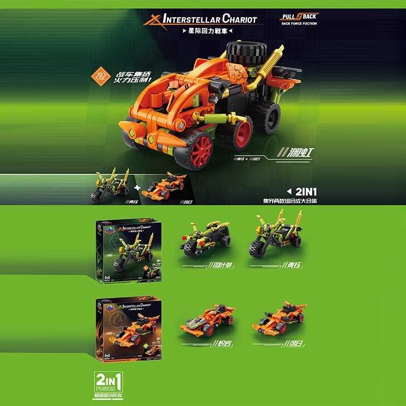 Конструктор KY 1133-1134 (72)  в коробці