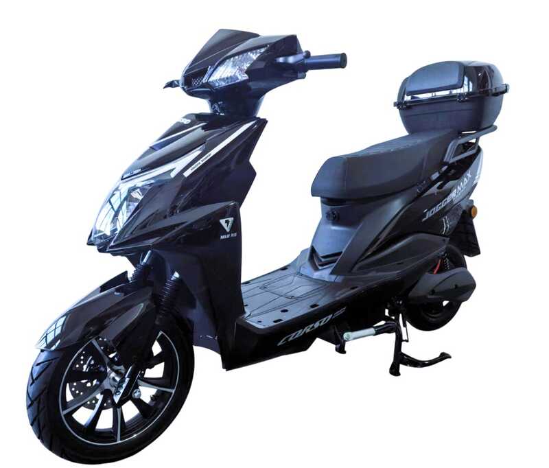 Електричний мопед Corso JoggerMax JM-172843 (1) колір Чорний, + 1 ЯЩИК АКУМ, двигун 1500W, акумулятор графеновий 72V/32Ah, в коробці