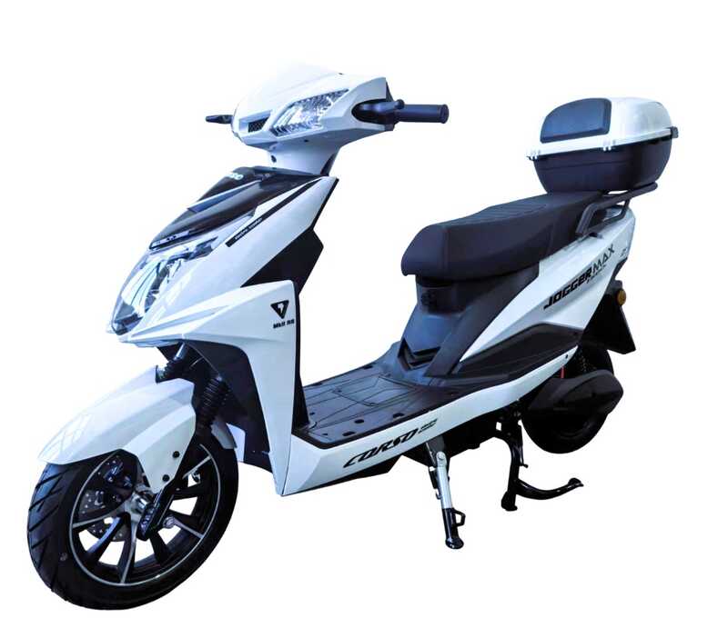Електричний мопед Corso JoggerMax JM-161952 (1) + 1 ЯЩИК АКУМ, двигун 1500W, акумулятор графеновий 72V/32Ah, в коробці