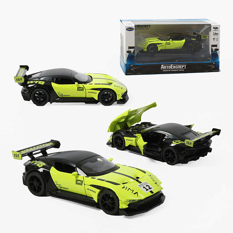 Машинка ТК-11601 (48/2) "Авто Експерт", металопластик, 1:32, світло, звук, інерція, відчиняються двері та капот, в коробці