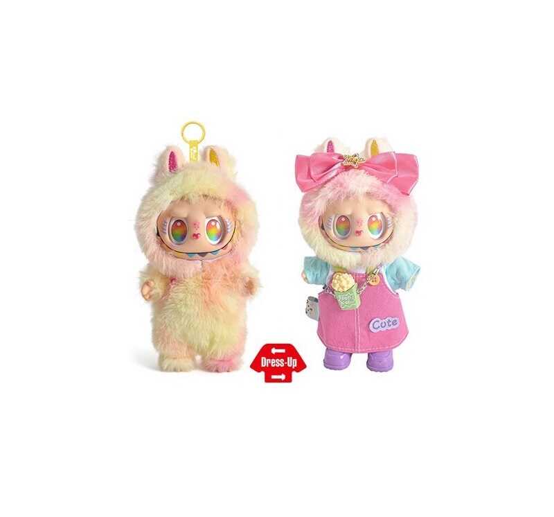 М`яка іграшка-брелок YF 004 A (120/2) герой, гумовий, висота 17 см, металеве кільце, знімний одяг, рухомі ручки та ніжки, бантик, в пакеті