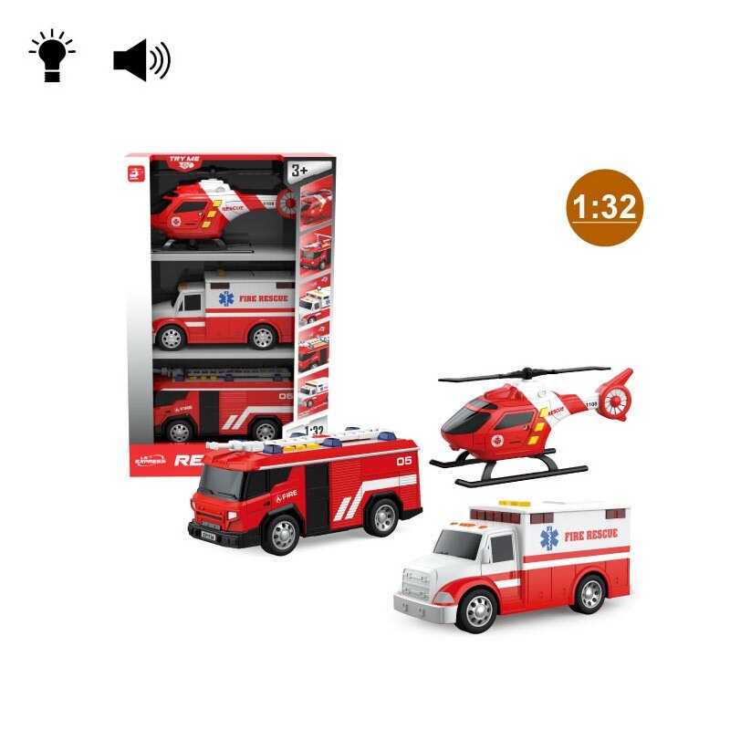 Набір спецтехніки WY 1109 A-3 (36) в коробці