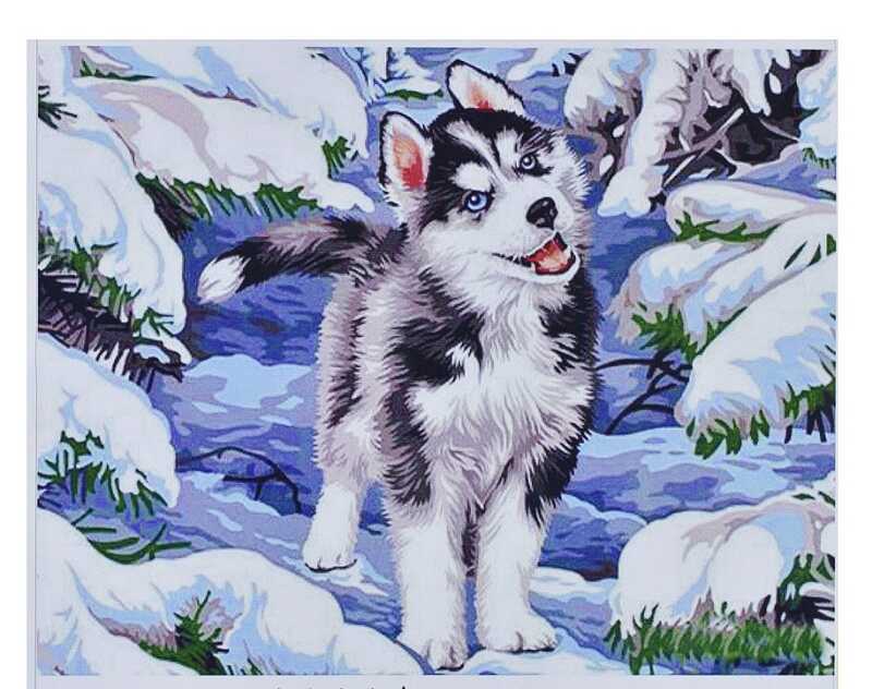 Алмазная мозаика GB 70839 (30) "TK Group", 40х30 см., 27 цветов, У ПАКЕТІ