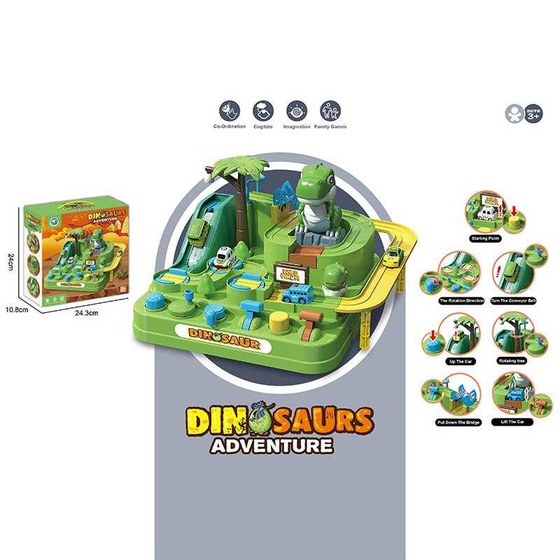 Трек 8607 (32) механічний принцип керування, 4 машинки, в коробці