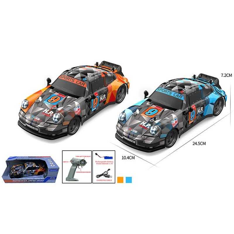 Машина на радіокеруванні YD 898 MT 6512 (36/2) 2 кольори, акум. 3.7V, пульт 2.4GHz, протиударний корпус, масштаб 1:18, в коробці