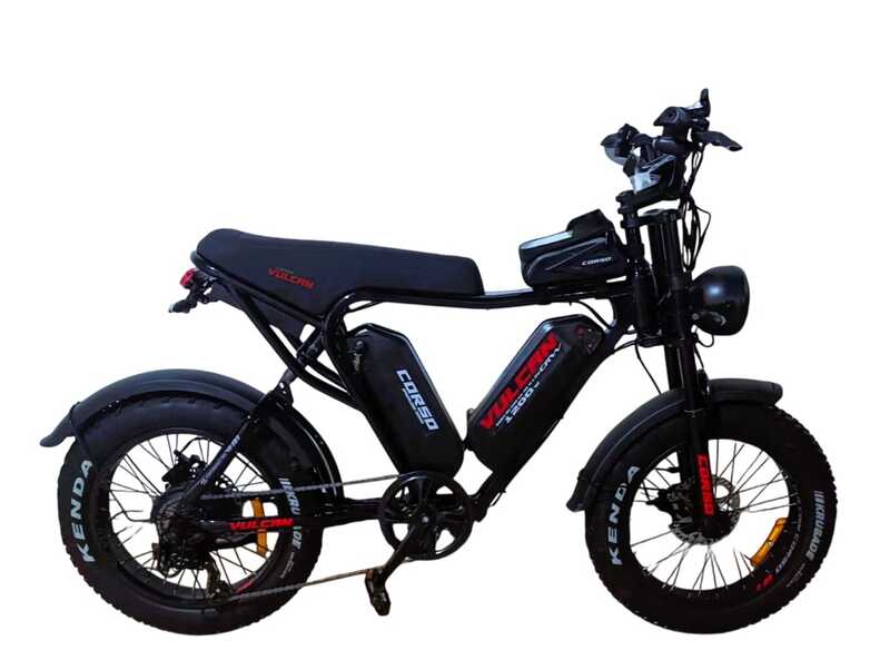 Електрофетбайк Corso «Vulcan» 20" дюймів L-70740-280 (1) рама сталева, двигуни 2х1000W, 2 акумулятори 2х48V18AH, у коробці