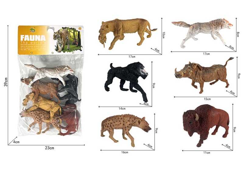 Набір тварин FZ 6-006 A (72/2) в пакеті 