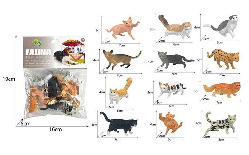 Набір тварин MG 3-012 A (144/2) в пакеті 